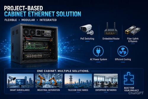 সম্পর্কে সর্বশেষ কোম্পানী কেস A Project-Based Cabinet Ethernet Solution