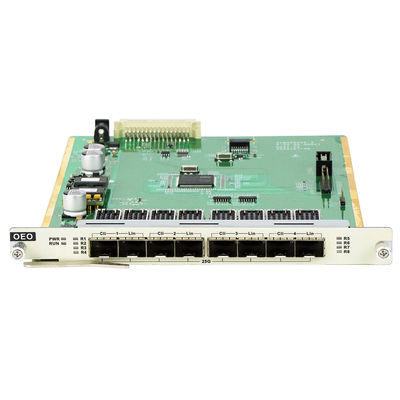 গুণ  10G DWDM OEO OTU Card 4*10G Transponder Client Side To Line Side Conversion CE কারখানা