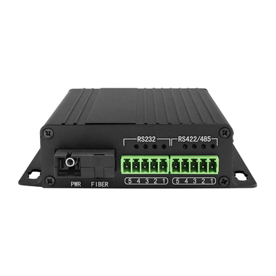 সিরিয়াল ফাইবার মিডিয়া কনভার্টার RS485 RS422 RS232 SC 20km RTU HOST SCADA এর জন্য