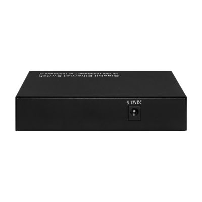 ৪ পোর্ট গিগাবিট কমার্শিয়াল ইথারনেট সুইচ এসএফপি ফাইবার অপটিক আনম্যানেজড ডিসি৫ভি