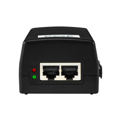 বাণিজ্যিক 60W গিগাবিট PoE ইনজেক্টর মিড স্প্যান 48V আউটপুট ডেস্কটপ 15.4W/30W সামঞ্জস্যপূর্ণ