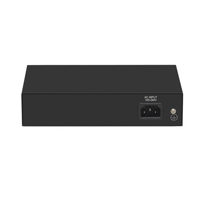 4 পোর্ট গিগাবিট ফাইবার সুইচ PoE Af/At 60W With 1 SFP/Copper Uplink Commercial Grade CE