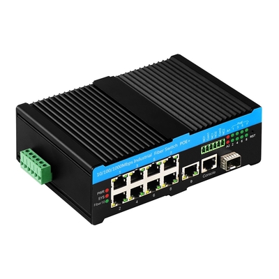 8 পোর্ট আল্ট্রা PoE L2 ম্যানেজড সুইচ ERPS 2.5G রিং 1SFP/RJ45 Uplink PoE Af/At/Bt সহ