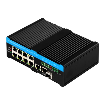 8 পোর্ট আল্ট্রা PoE L2 ম্যানেজড সুইচ ERPS 2.5G রিং 1SFP/RJ45 Uplink PoE Af/At/Bt সহ