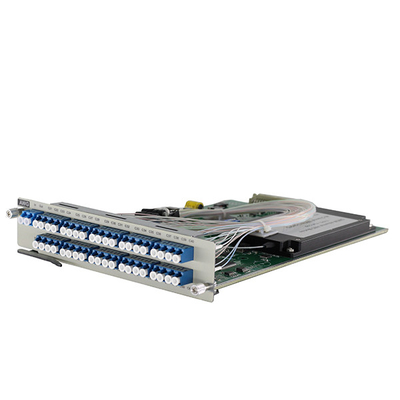 উচ্চ ক্ষমতা DWDM সিস্টেমের জন্য 1U র্যাক 100GHZ AWG 40 Wavelengths Multiplexing/Demultiplexing কার্ড