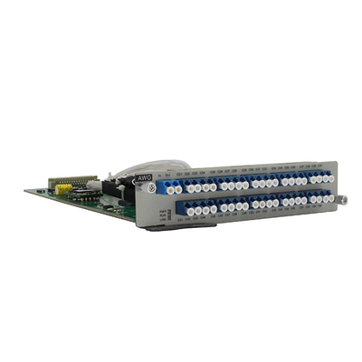 উচ্চ ক্ষমতা DWDM সিস্টেমের জন্য 1U র্যাক 100GHZ AWG 40 Wavelengths Multiplexing/Demultiplexing কার্ড