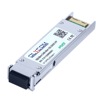 40KM DWDM এক্সএফপি ফাইবার ট্রান্সিভার 1528.77 - 1563.05nm সিঙ্গল মোড ডুয়াল এলসি পোর্ট ডিডিএম