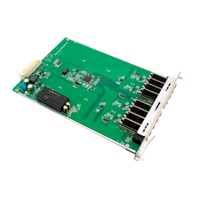 DWDM/CWDM ট্রান্সমিশন 8*Sfp+ 10G OTU ট্রান্সপন্ডার কার্ড C ব্যান্ড 50GHz 96 তরঙ্গ