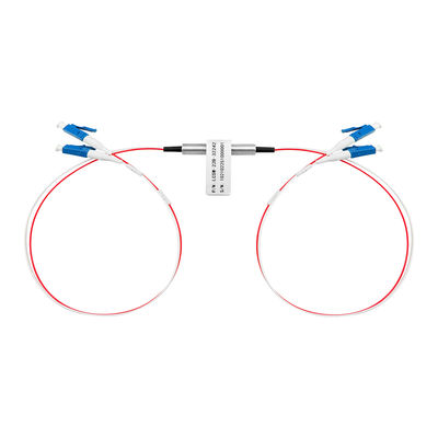 D2×2B মেকানিক্যাল বাইপাস অপটিক্যাল সুইচ এলসি সংযোগকারী একক মোড ক্রস সংযোগ