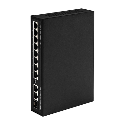 120W অপরিচালিত POE সুইচ 8 PoE 10/100/1000Mbps + 2 LAN 10/100/1000Mbps + 1SFP 100/1000M