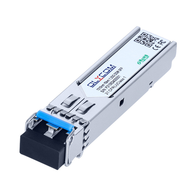 সিসকো সামঞ্জস্যপূর্ণ 1.25g এসএফপি ট্রান্সিভার এসএম ডুপ্লেক্স 1310nm এলসি অপটিক্যাল ট্রান্সিভার মডিউল