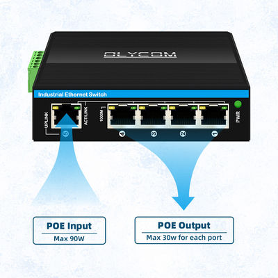 802.3bt PoE++ গিগাবিট আউটডোর PoE এক্সটেন্ডার 1 থেকে 4 পোর্ট ইন্ডাস্ট্রিয়াল PoE এক্সটেন্ডার সিসিটিভি আইপি ক্যামেরার জন্য