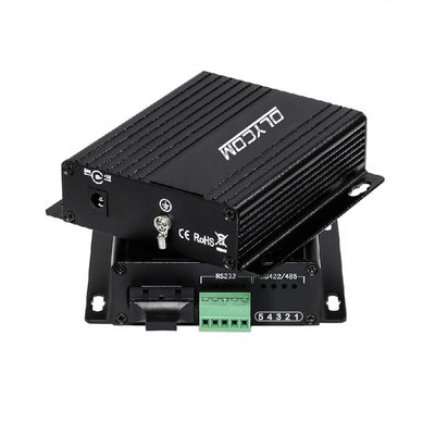 শিল্প DIN-Rail RS485 RS422 RS485 ফাইবার কনভার্টার থেকে সিরিয়াল ডেটা ফাইবার অপটিক মডেম
