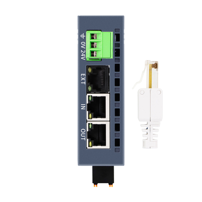 EtherCAT প্রোটোকল PAL I/O সিস্টেম EtherCAT বিতরণযোগ্য স্কেলযোগ্য ক্যাপলার 3 RJ45 16DI+16DO I/O মডিউল