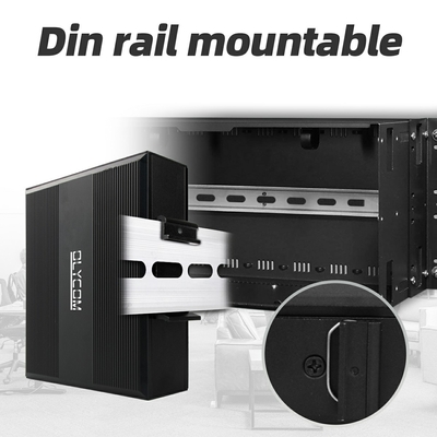 5 পোর্ট 10/100/1000mbps ইথারনেট সুইচ 4RJ45+1SFP আউটডোর পো সুইচ প্রস্তুতকারক