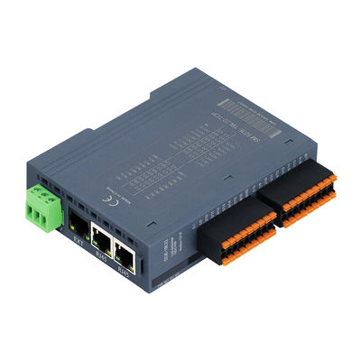 Modbus-TCP বাস PAL I/O সিস্টেম 16DI+16DO PNP DC24V ইনপুট 2RJ45 IP20 for Industrial Control