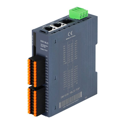 Modbus-TCP বাস PAL I/O সিস্টেম 16DI+16DO PNP DC24V ইনপুট 2RJ45 IP20 for Industrial Control