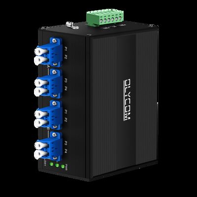 ফাইবার অপটিক্যাল বাইপাস সুইচ এসি/ডিসি ডুয়াল পাওয়ার ইনপুট 2*2বি এলসি এসএম/এমএম