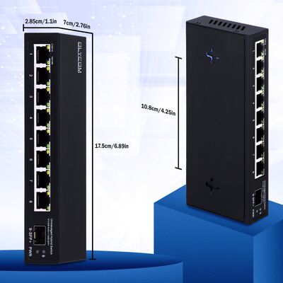 ব্যবসা নেটওয়ার্কের জন্য 60Gbps ব্যাকপ্লেন ব্যান্ডউইথ এবং 10G আপলিঙ্ক এসএফপি পোর্ট সহ একটি অব্যবস্থাপিত 2.5G ইথারনেট সুইচ