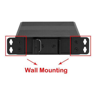 5 পোর্ট ফাস্ট নেটওয়ার্ক DIN PoE সুইচ PoE Af/At 120W বাজেট DC48V ইনপুট সিই এফসিসি সার্টিফাইড