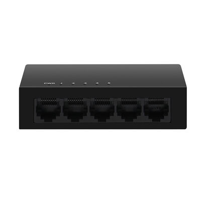 5-পোর্ট গিগাবিট ইথারনেট সুইচ 10/100/1000 এমবিপিএস পরিচালিত ডেস্কটপ মেটাল কেস সিই