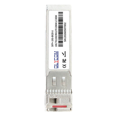 10G Sfp+ অপটিক্যাল মডিউল একক মোড 1270/1330nm 20km