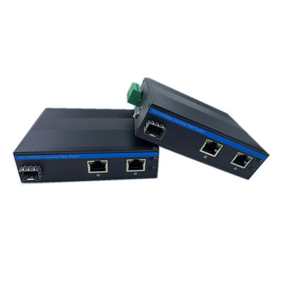 ইন্ডাস্ট্রিয়াল গ্রেড নেটওয়ার্ক সুইচ 10/100m 1 Sfp 2 Rj45 অনিয়ন্ত্রিত নেটওয়ার্ক সুইচ IP40 DC 9-36V