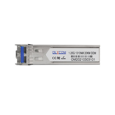 ১.২৫Gb/S SFP মডিউল ট্রান্সসিভার গিগাবিট ইথারনেট মডিউল LR ২০ কিমি সিঙ্গেল মোড CE RoHS