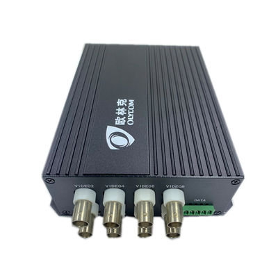পিটিজেড ক্যামেরা AHD/HD ভিডিও DC12V এর জন্য RS422 ডেটা ভিডিও ডিজিটাল অপটিক্যাল কনভার্টার