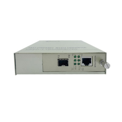 PoE মিডিয়া কনভার্টার SFP ফাইবার অপটিক্যাল 10/100M ইথারনেট 30W বাজেট