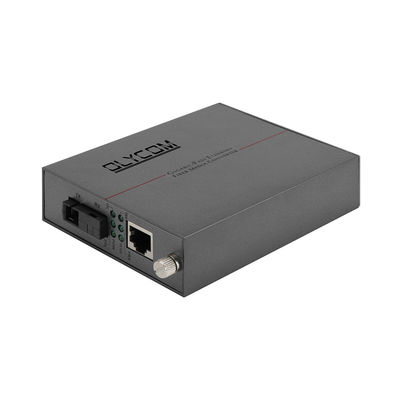 একক মোড ফাইবার মিডিয়া কনভার্টার 1.25G ইথারনেট ডাব্লুডিএম অপটিক্যাল অ্যানড্রয়েড 30W পয়ে