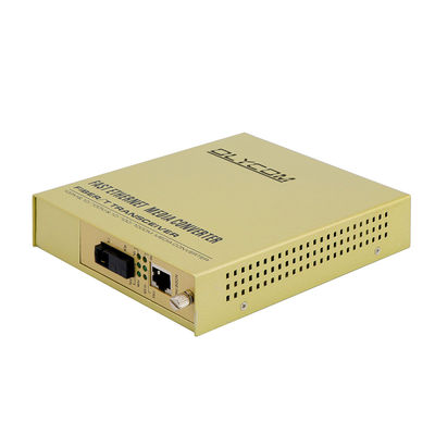 WDM মিডিয়া কনভার্টার 10/100Mbps র্যাক মাউন্ট ফাইবার কপার এক্সটেন্ডার অব্যবস্থাপিত CE
