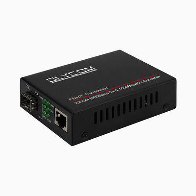 মাল্টিমোড গিগাবিট মিডিয়া কনভার্টার 850nm SFP ইথারনেট আনম্যানেজড 2KM DC5V CE