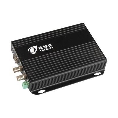 3G-SDI ফাইবার অপটিক এক্সটেন্ডার RS485 ডেটা লোকাল লুপআউট সহ 1 SDI ইন 2 SDI আউট CE
